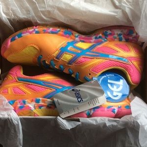 NWT ASICS Gel-Flashpoint Volleyball Shoes, 7.5